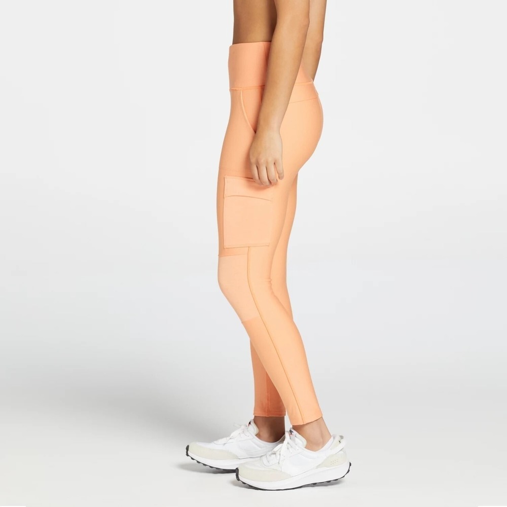 Alpine Design Women's Selina High Rise Tights Bright Orange NWT XXL